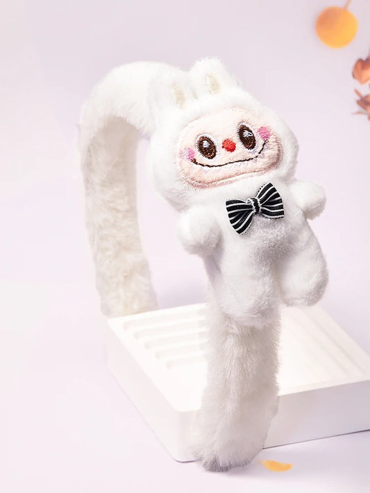 1 plush La bubu doll hair clasp